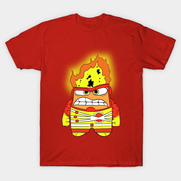 Combustible Hero T-Shirt by jcastick